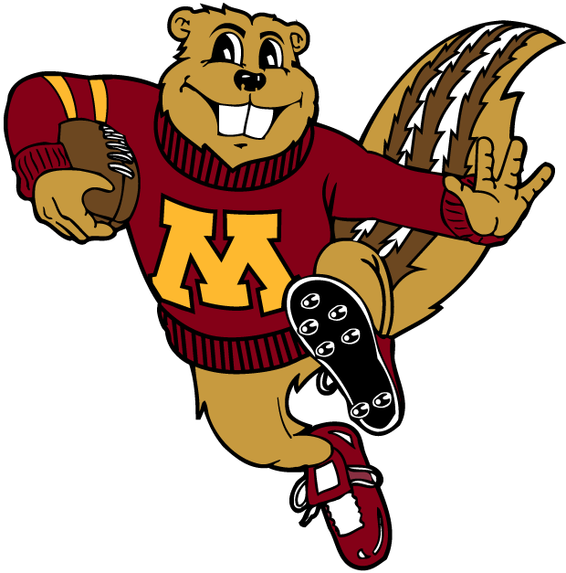 Minnesota Golden Gophers 1986-Pres Mascot Logo v2 diy DTF decal sticker